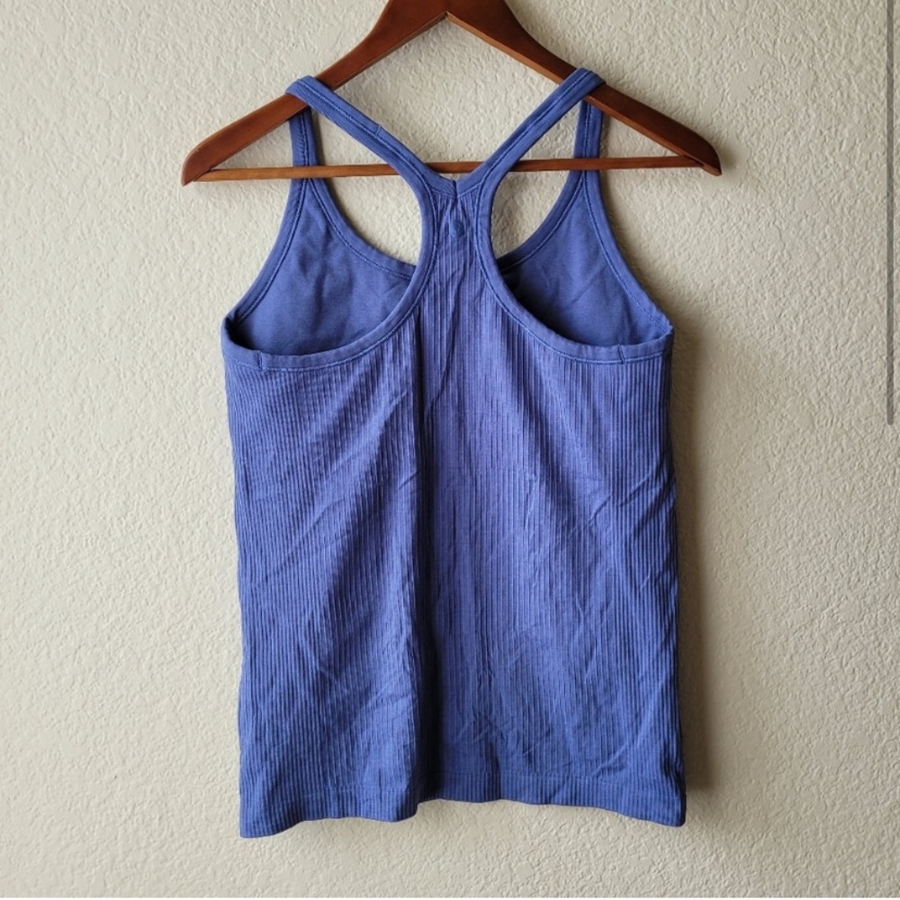 lululemon Ebb To Street Tank II Oasis Blue Size 10